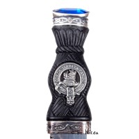 Sgian Dubh - <br>Clan Lockhart Crest