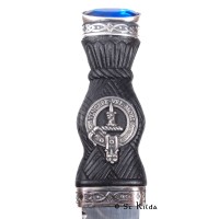 Sgian Dubh - <br>Clan Macdowall Crest