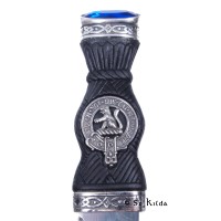 Sgian Dubh - <br>Clan Macpherson Crest