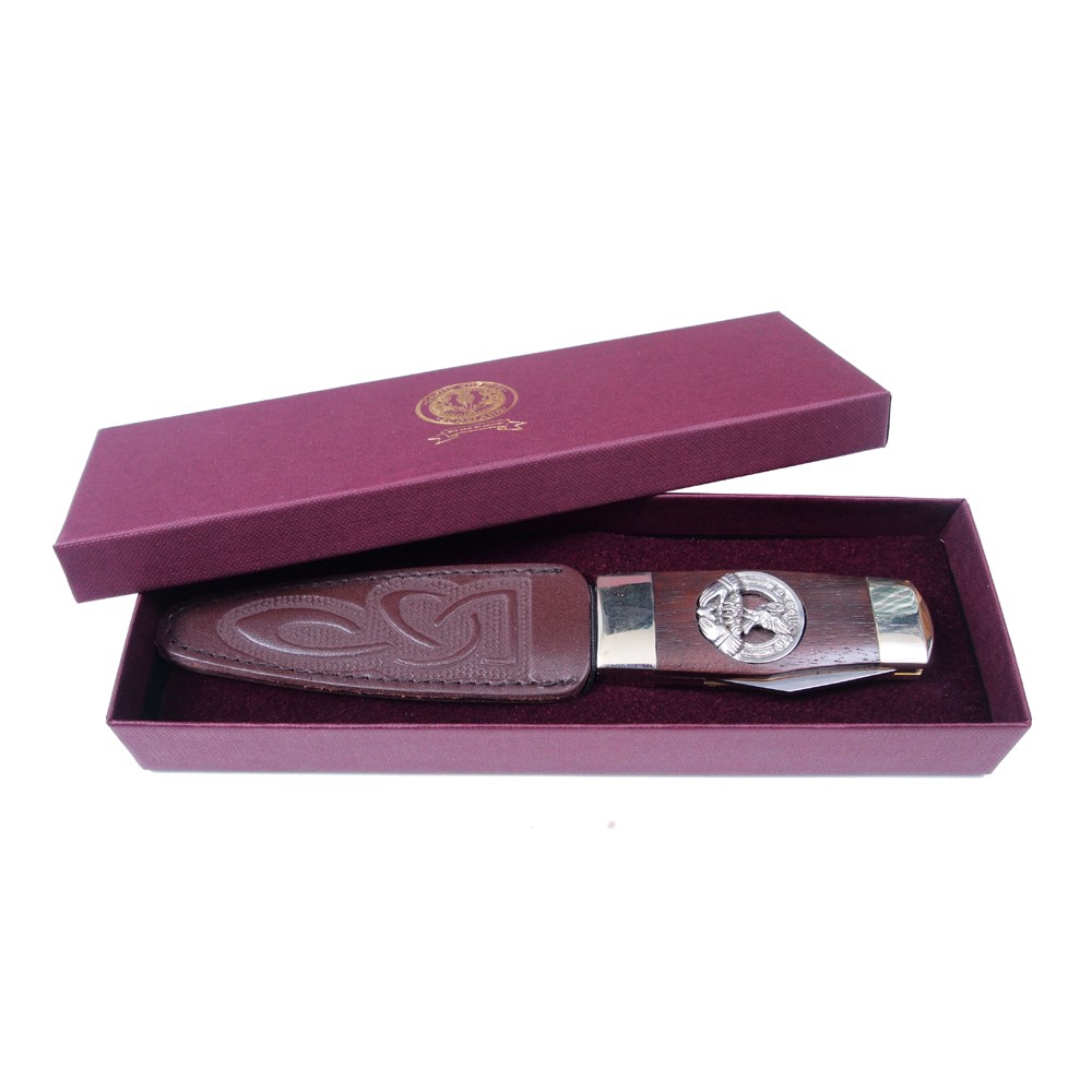 Officer Sgian Dubh - Irish Clan/Sept Crest