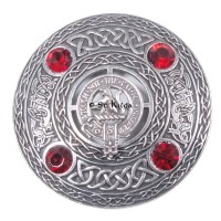 Plaid Brooch <br>Clan Macpherson Crest