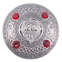 Plaid Brooch <br>Clan Maxwell Crest