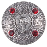 Plaid Brooch <br>Clan Nesbitt Crest