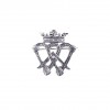 Crowned Luckenbooth Brooch
