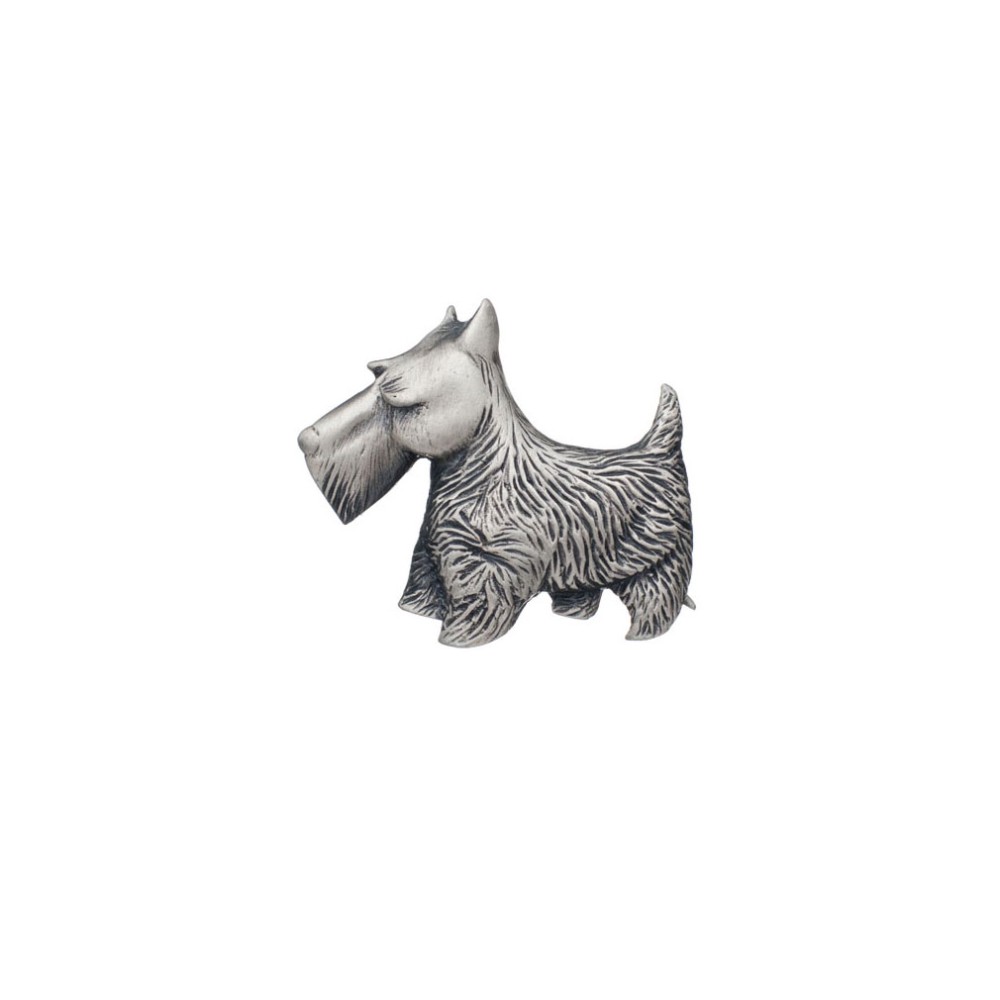 Carrick Scotty Dog Brooch