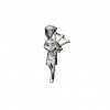 Carrick Highland Piper Brooch