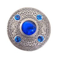 Plaid Brooch Gemset
