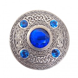 Plaid Brooch Gemset