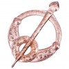 Plaid Brooch Battersea Rose Gold