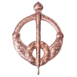 Plaid Brooch Battersea Rose Gold