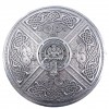 Plaid Brooch Scottish Clan Crest Saltire