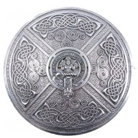 Plaid Brooch <br>Clan Scott Crest Saltire