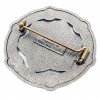 Plaid Brooch Celtic Key