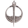 Plaid Brooch Rampant Lion Scottish Penannular 