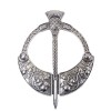 Scottish Thistle Penannular Plaid Brooch 