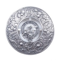 Plaid Brooch Caledonia Thistle Small Clan Matheson Crest 