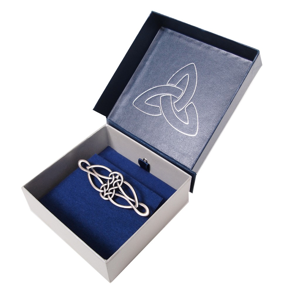 Carrick Celtic Deco Knot Brooch