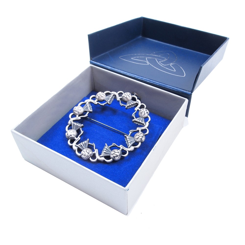 Carrick Thistle Brooch