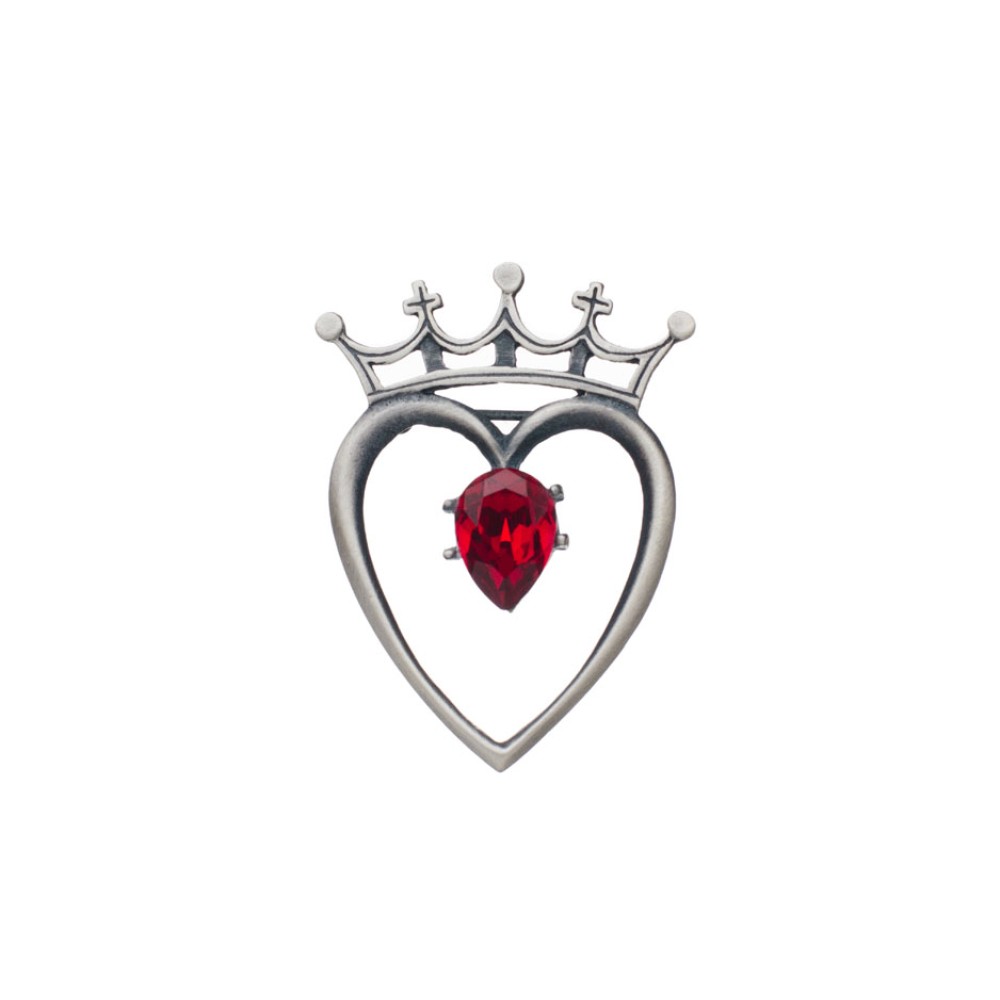 Celtic Deco Luckenbooth Brooch