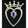 Celtic Deco Luckenbooth Brooch
