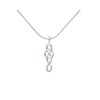 Carrick Celtic Knot Drop Pendant and Earring Set
