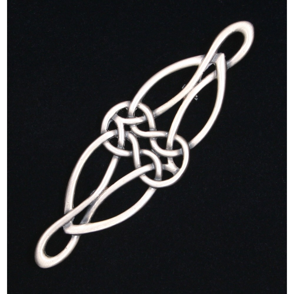 Carrick Celtic Deco Knot Brooch