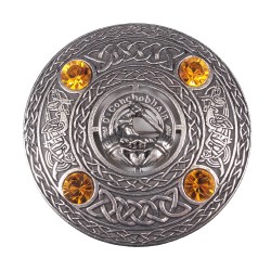 Plaid Brooch Irish Clan/Sept Crest