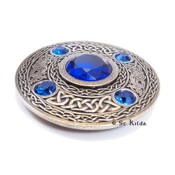 Plaid Brooch Gemset