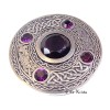 Plaid Brooch Gemset