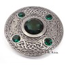 Plaid Brooch Gemset