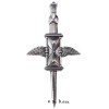 Kilt Pin - Time Flies Hour Glass