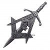 Kilt Pin Masonic Crest