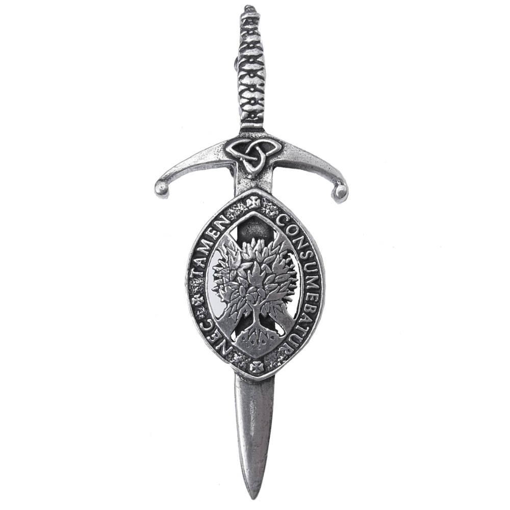 Kilt Pin Burning Bush for Clergymen