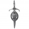 Kilt Pin Burning Bush for Clergymen