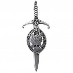 Kilt Pin Burning Bush for Clergymen