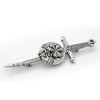 Kilt Pin Irish Shamrock Crest