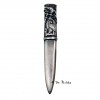 Antique Celtic Wading Bird Kilt Pin