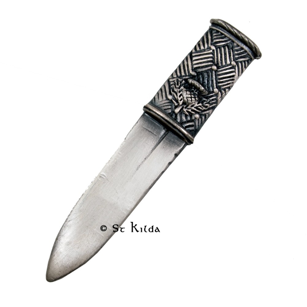 Antique Thistle Kilt Pin