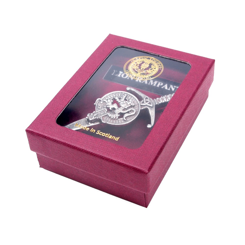 Kilt Pin Scottish Rampant Lion Crest