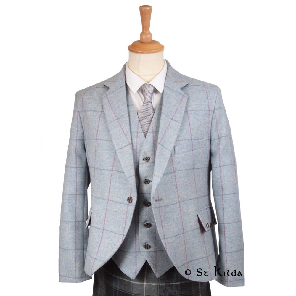 Tweed Day Kilt Jacket and Waistcoat - Made to Measure