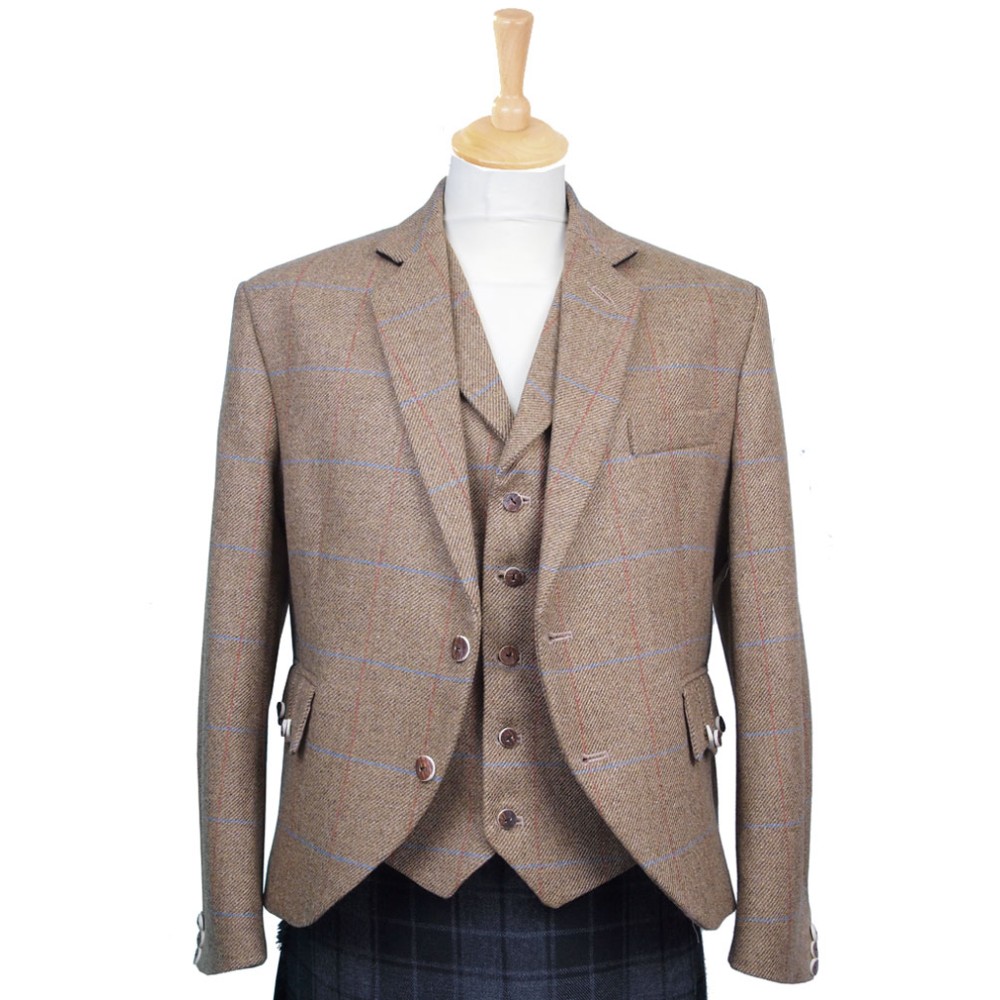 Kirkton Tweed Kilt Jacket and Waistcoat - Made to Measure