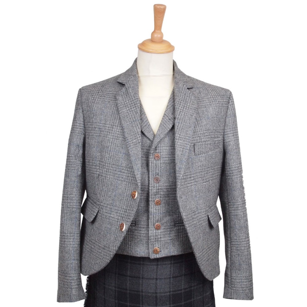 Kirkton Tweed Kilt Jacket and Waistcoat - Made to Measure