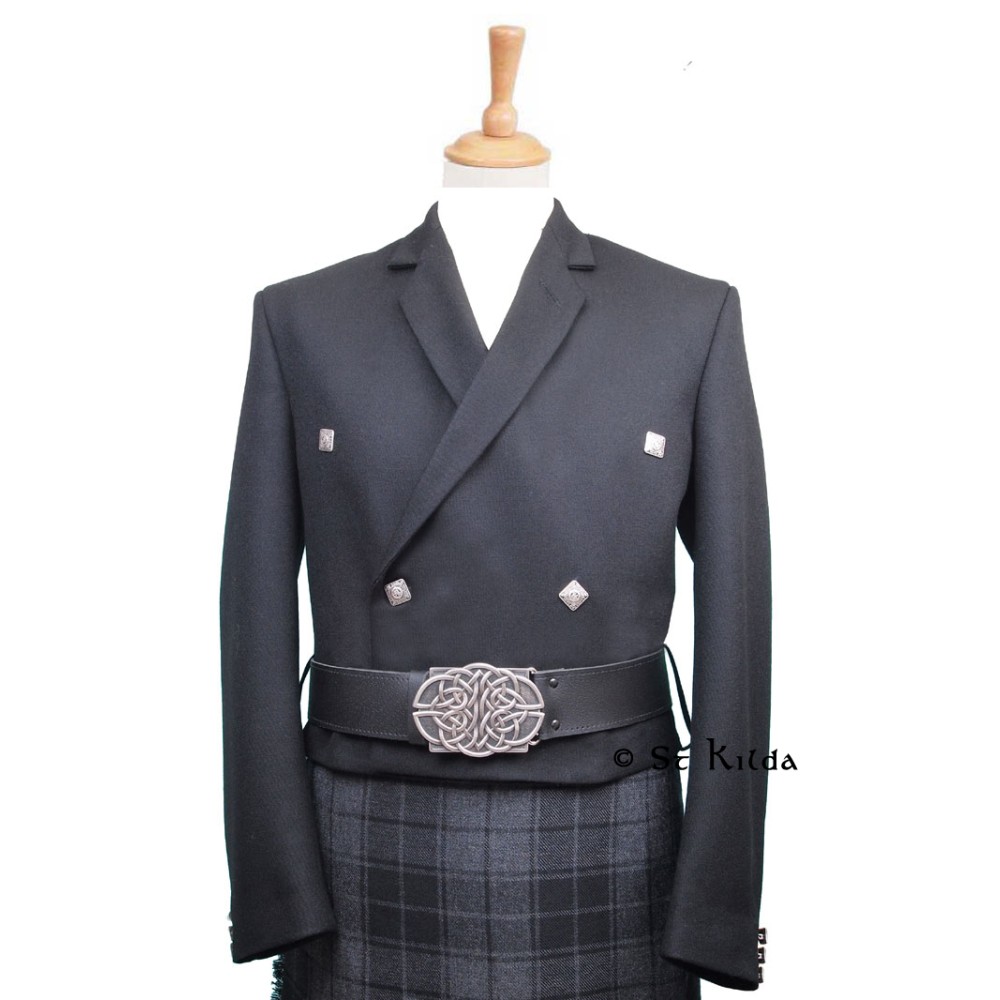 Double-Breasted Gowrie Kilt Jacket Made to Measure