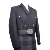 Double-Breasted Gowrie Kilt Jacket Made to Measure