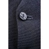 Braemar Tweed Jacket in Black Arrochar