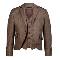 Argyll Tweed Jacket - Brown