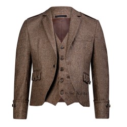 Argyll Tweed Jacket - Brown