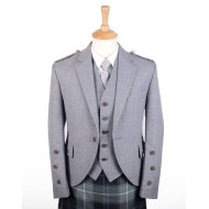 Braemar Tweed Jacket in Grey Arrochar