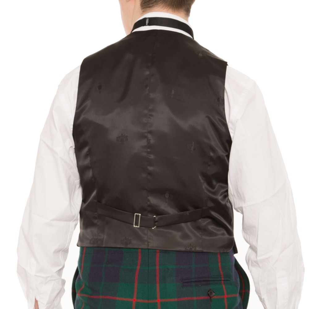 Three Button Formal Waistcoat Made to Measure