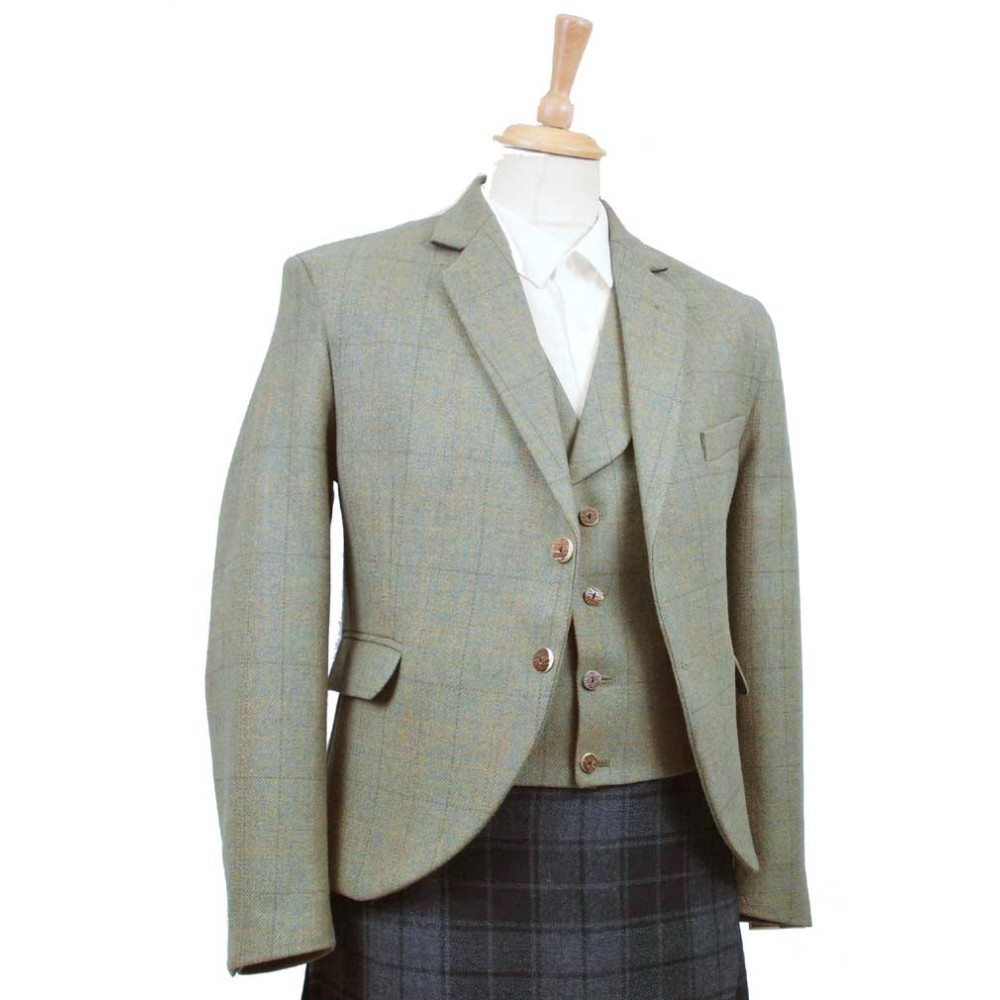 Kirkton Tweed Kilt Jacket and Waistcoat - Made to Measure